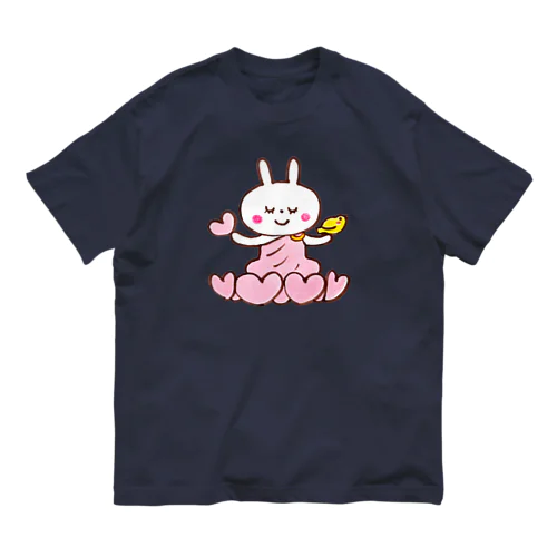 うさぎ観音さんとぴよちゃん💗 Organic Cotton T-Shirt