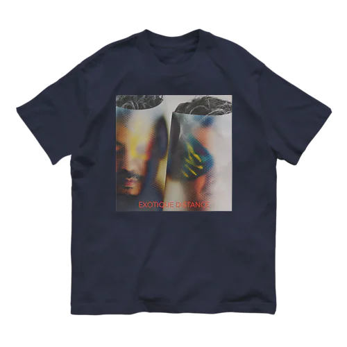 EXIOTIQUE DISTANCE オーガニックコットンTシャツ