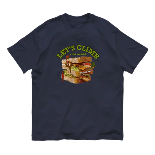 Climbing c-sandwich Organic Cotton T-Shirt