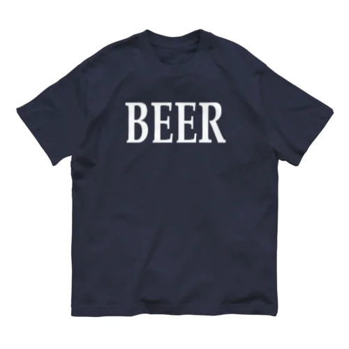 ビール　BEER　🍺　酒 Organic Cotton T-Shirt