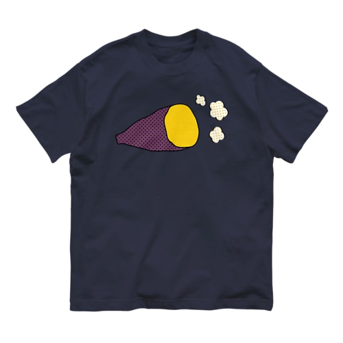 アツアツ焼き芋 Organic Cotton T-Shirt