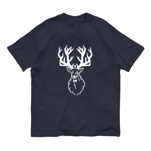 牡鹿のおじさま オーガニックコットンTシャツ