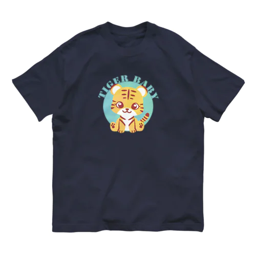 タイガーベビー オーガニックコットンTシャツ