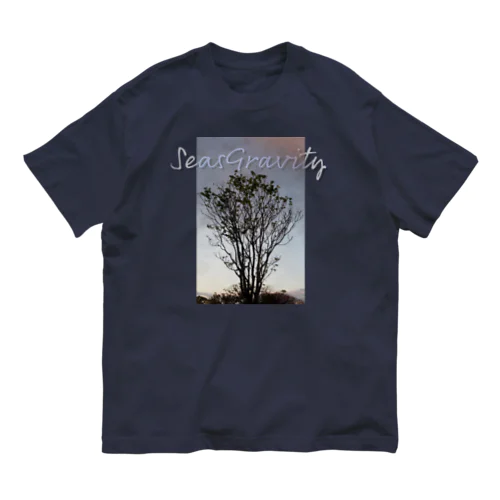 Seas Tree 01Lg オーガニックコットンTシャツ