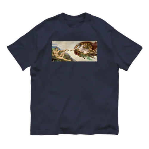 The Creation of Adam オーガニックコットンTシャツ