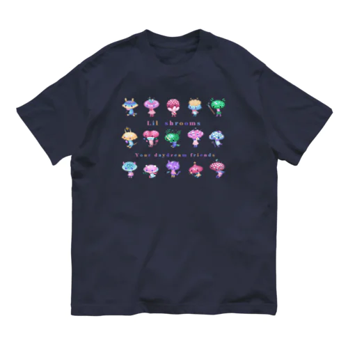 Lil shrooms オーガニックコットンTシャツ