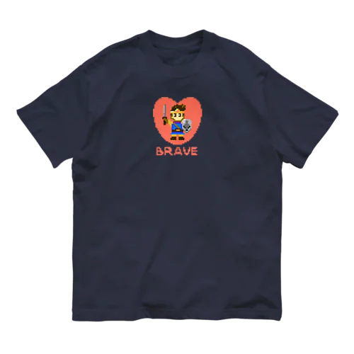 BRAVE ブレイブ 勇者 カラー版 261 オーガニックコットンTシャツ