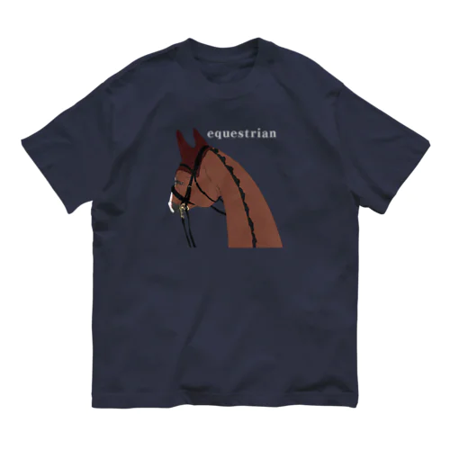 equestrian  Organic Cotton T-Shirt