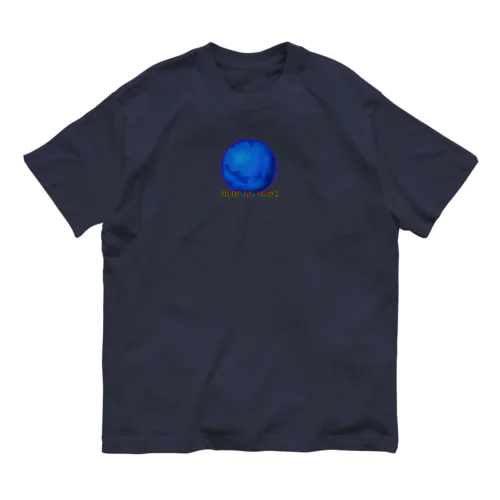 BLUE NO MARS オーガニックコットンTシャツ