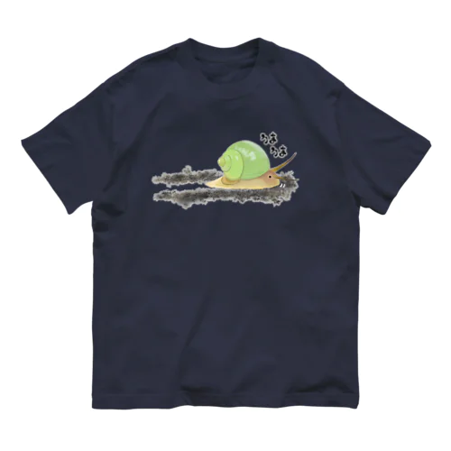 あおみおかたにし Organic Cotton T-Shirt