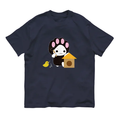 ねこきゅうランチ　DIY Organic Cotton T-Shirt