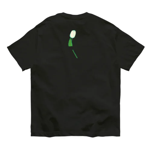 えびら　チューリップ（濃色向け） Organic Cotton T-Shirt