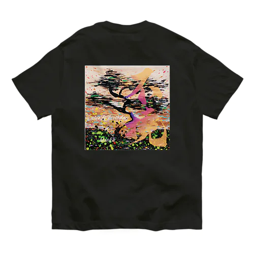百折不撓×閏の光 hiroka コラボ　オーガニックコットンT オーガニックコットンTシャツ