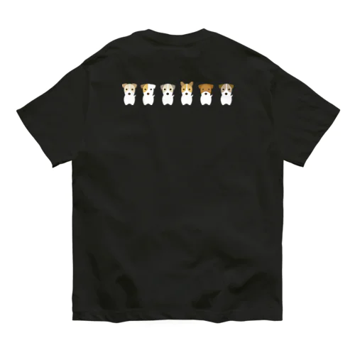 ジャックラッセルテリアたち Organic Cotton T-Shirt