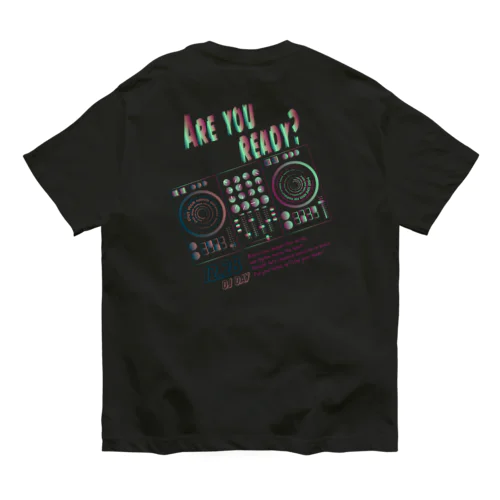 DJ TypeA オーガニックコットンTシャツ