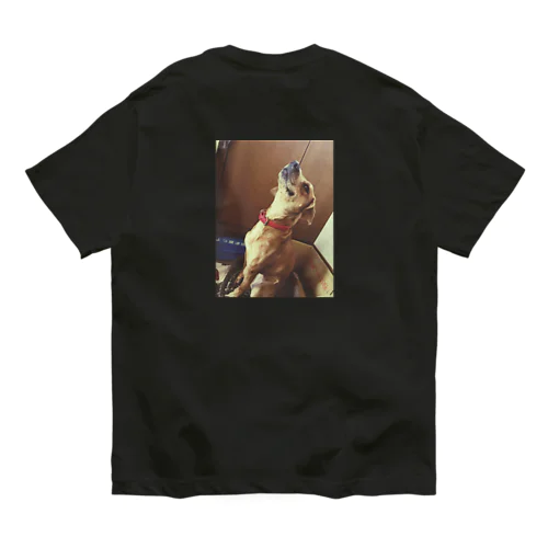 dog3 オーガニックコットンTシャツ