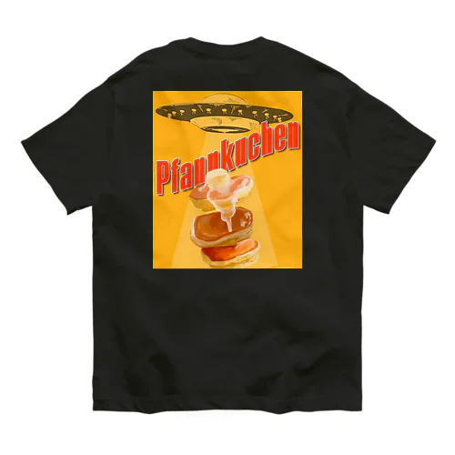 吸い込まれるホットケーキ オーガニックコットンTシャツ