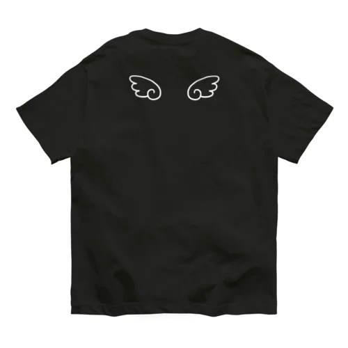 天使の羽（ホワイト） Organic Cotton T-Shirt