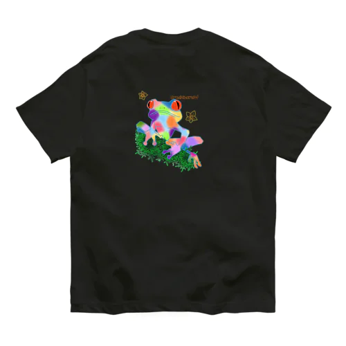 よみガエル思い出　バックプリント Organic Cotton T-Shirt