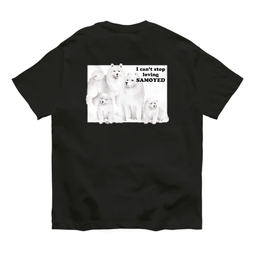 裏/A ハッピーサモエドセット！ Organic Cotton T-Shirt