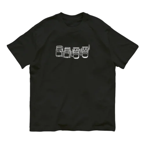 エフェクター モノクロWT Organic Cotton T-Shirt