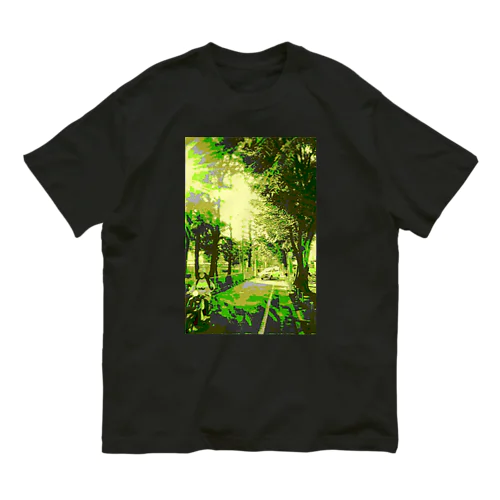 木漏れ日の道 Organic Cotton T-Shirt