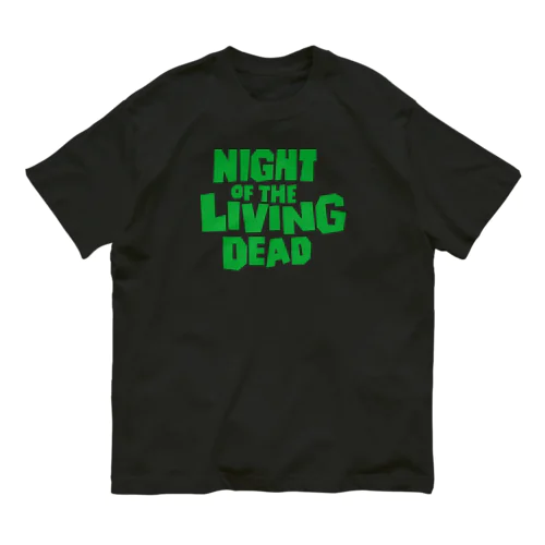 Night of the Living Dead_ロゴ オーガニックコットンTシャツ