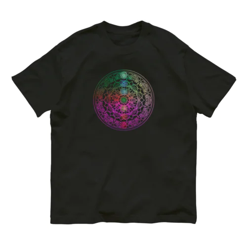 母星回帰曼荼羅REMIX cakra Organic Cotton T-Shirt