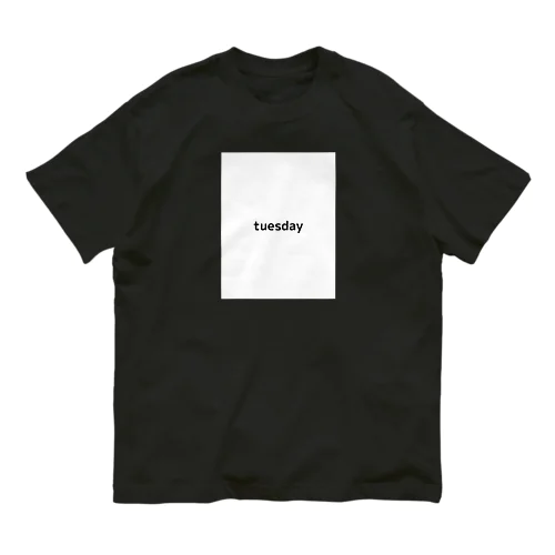 １週間部屋着Tシャツ Organic Cotton T-Shirt