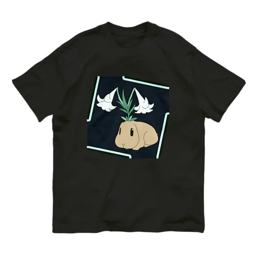 ユリウサギ Organic Cotton T-Shirt