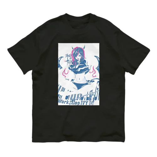 陰キャっ娘 オーガニックコットンTシャツ