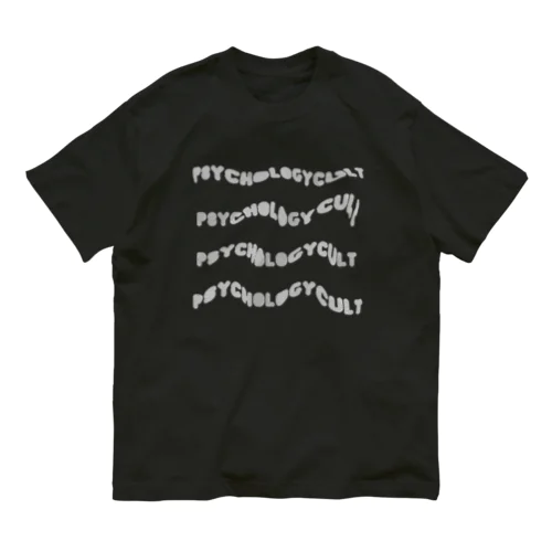 Psychedelic Logo オーガニックコットンTシャツ