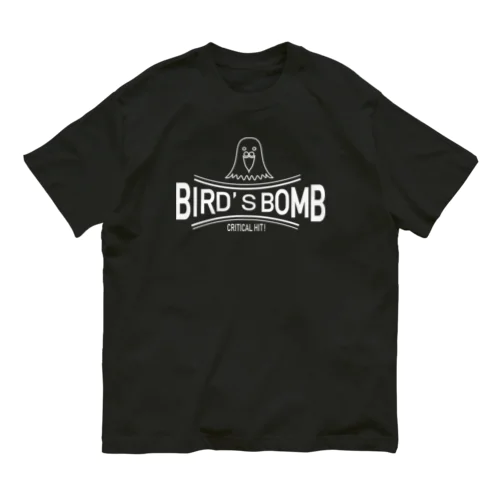 BIRD'S BOMB オーガニックコットンTシャツ