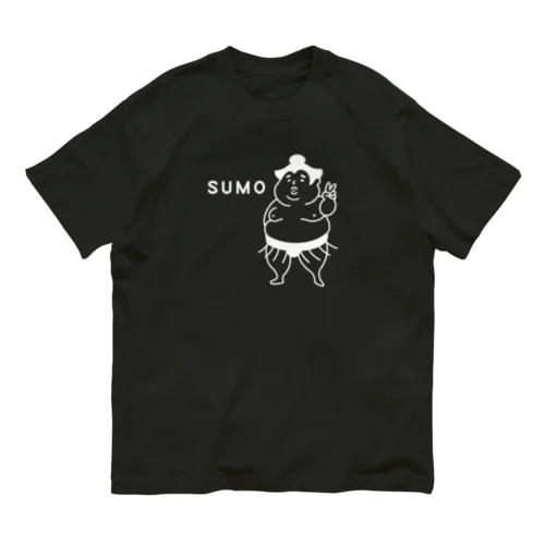 SUMO (白線) Organic Cotton T-Shirt