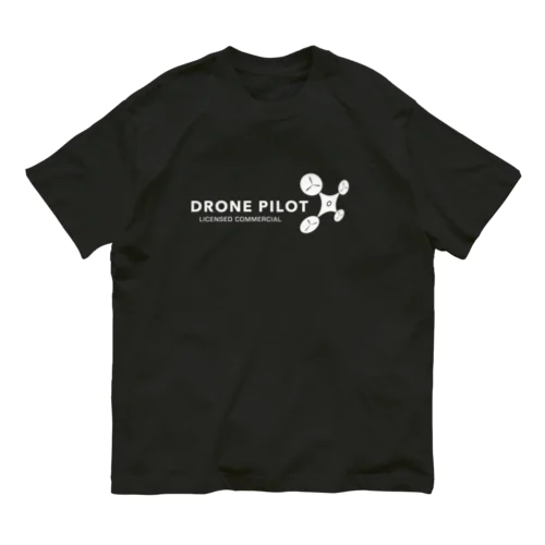 Drone Pilot Wide B オーガニックコットンTシャツ
