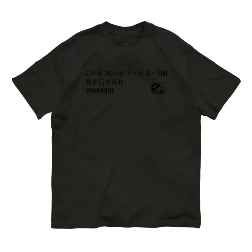 kuro オーガニックコットンTシャツ