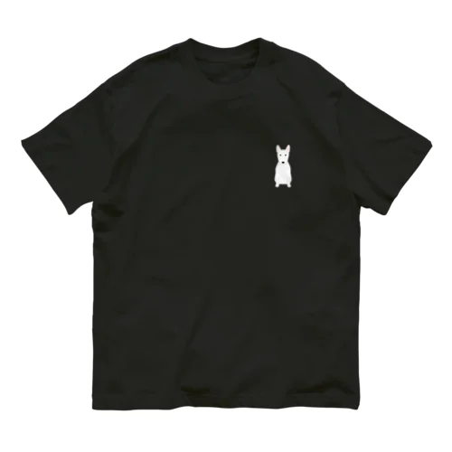 ミニチュア・ブルテリア(ワンポイント) Organic Cotton T-Shirt