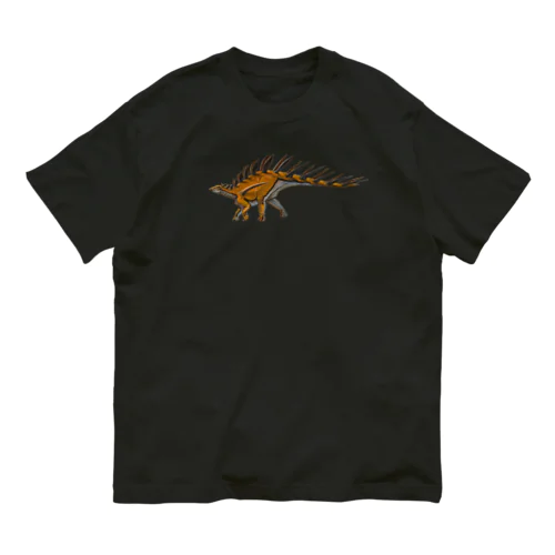 Kentrosaurus　ケントロサウルス（アクリル画） Organic Cotton T-Shirt