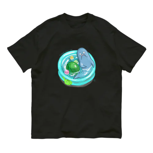 さめめのなつやすみ Organic Cotton T-Shirt