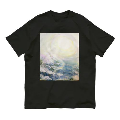 絵画Tシャツ「towards the light」 オーガニックコットンTシャツ