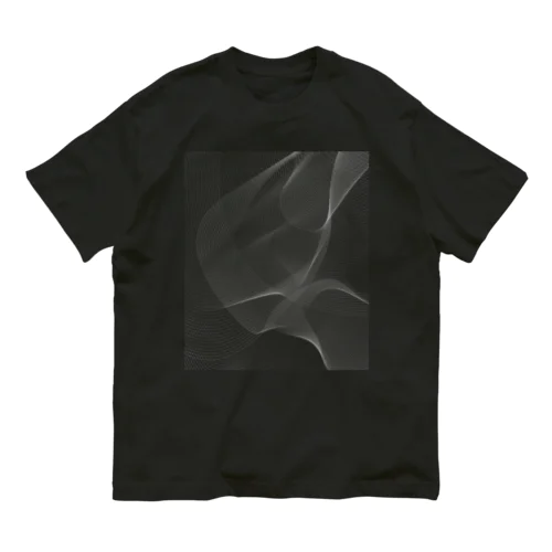 LineArt#001　WAVE001 Organic Cotton T-Shirt