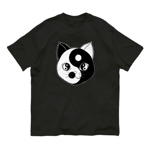 Yin and Nyang オーガニックコットンTシャツ