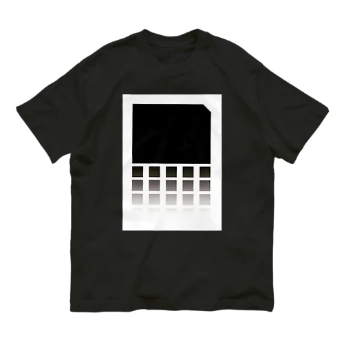 square fade 01 オーガニックコットンTシャツ