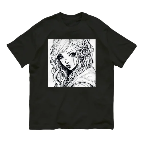 ピアス女子 Organic Cotton T-Shirt