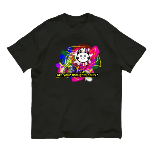 neko^^hanabi オーガニックコットンTシャツ