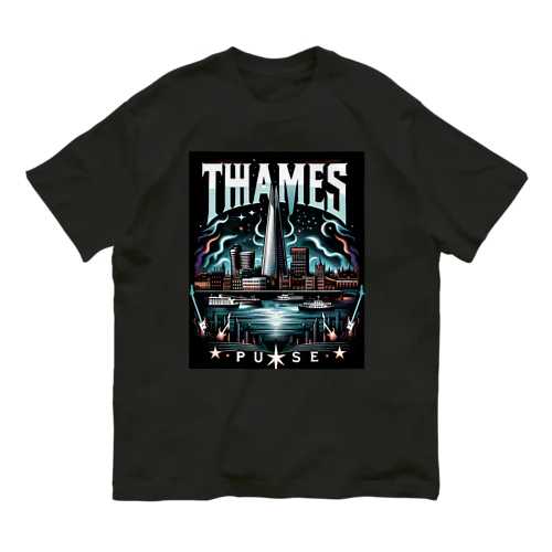 Thames Pulse オーガニックコットンTシャツ