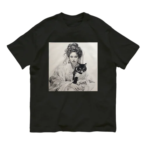 コレクション「猫と共に流れる時」 Organic Cotton T-Shirt