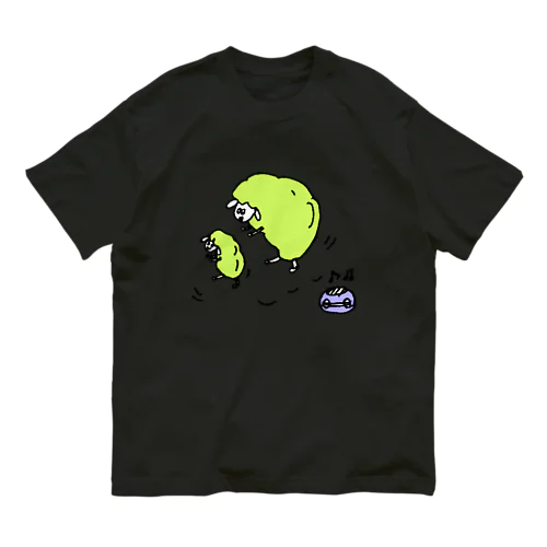 dancing sheep オーガニックコットンTシャツ