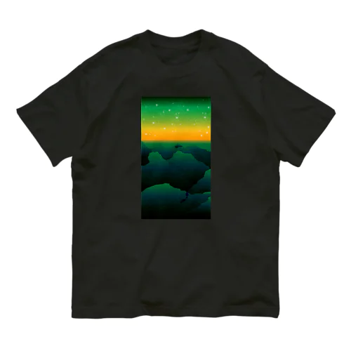 夜のしじま Organic Cotton T-Shirt