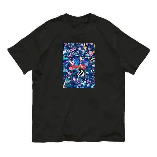 BUNNY-ART No.07 アメコミヴィンテージ Organic Cotton T-Shirt
